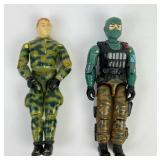 GI Joe Action Figures: Beach Head and Rip Cord