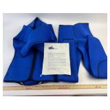 Parkway Design Blue Wetsuit Gear, Sz S