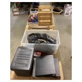 Holiday Lights, Wooden Crate, Frames, Hanging File