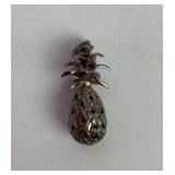 Sterling pineapple charm 5.81 grams
