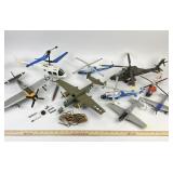 Plastic model aircraft: WWII Fighter planes, P-51
