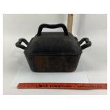 Paula Deen Hammered Cast Iron Square Dutch Oven