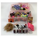 Barbie Shoes, purses and Accessories, Pewter