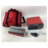 Eumig 250AV Projector With Slides, Case