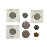 JFK Kennedy Half dollar 1973, 1776-1976, 1935