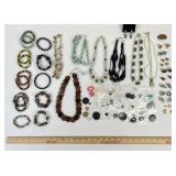 Costume Jewelry: Necklaces, Bracelets, Earrings, B
