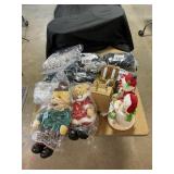 Christmas Decorations With Lights, Figures