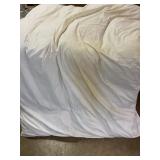 White Featherbed Mattress Toppers
