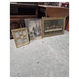 Framed Last supper, family photo, frames