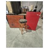 Metal Folding 6 Foot Table With Carrying Handle &