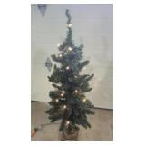 Lighted Tree in Base 49 in. Tall
