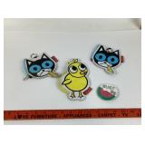 Zipit Coin Pouches, Bust 86 Button