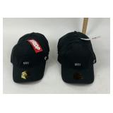 FRDP Beast Black Baseball Caps, 12 Count