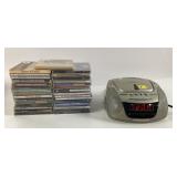Country Music CDs, GPX CD Clock Radio