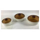 Fire-King Anchor Hocking Casserole Dishes