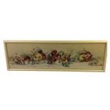 Victorian chromolithograph yard long print