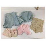 Fawn Infantwear Clothes, Knit Socks, Crochet Antim