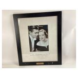 Clark Gable, Joan Crawford Photo Display