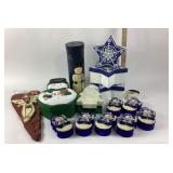 Christmas Decor Boxes, Angel Wall Hanging