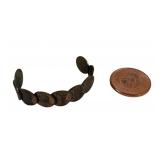 Pressed Penny Bracelet, Aztec Calendar Coin