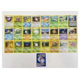 25 Vintage Pokemon Trading Cards