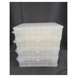 4- Hot Wheels Diecast Car Storage Containers Lot