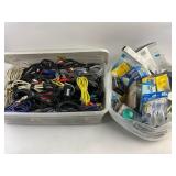 Electrical Lot - Light bulbs and wiring