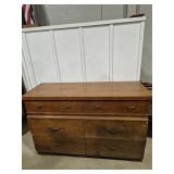 Wood Dresser 6 Drawer 50 in. X 18 in. X 32 in. H