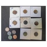 Indian Head, Lincoln Wheat Cents, 1881-1902