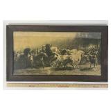 VTG The Horse Fair by Rosa Bonheur Antique