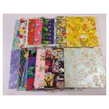 Birthday Vintage Gift Wrap Large Collection