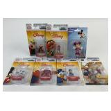 7 NIP Nano Metal Figure Diseny & Street Fighter