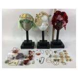 Costume Jewelry, Beaded Accessories, Decorative He