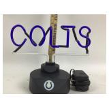 Indianapolis Colts Neon Desk Lamp, Does Not Light