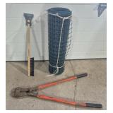 Bolt Cutters, Plastic Fencing & Snow