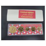 24kt Gold New York Liberty Coin Set