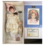 Martina Porcelain Doll, Ludwig Adam Artwork