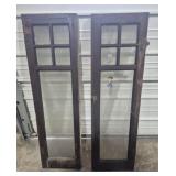 Wood & Glass Cabinet Doors Or Window Sashes - 2