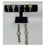 Menï¿½s and Womenï¿½s Wristwatches, TimeX, Bulova, Cap