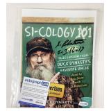Si Robertson Signed Si-Cology 101 Book With COA