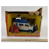 Tonka Play People TV News Van Set 2003