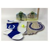 Indianapolis Colts Stocking, Wall Sign, 1971 Whisk