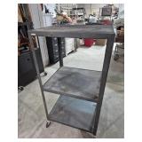 Audio Video Rolling Cart With 3 Shelves 25 in. X