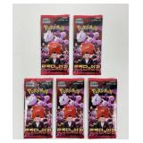 5 Pokemon Sealed Packs