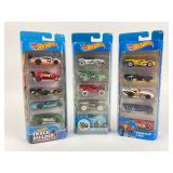 3 NOS Hot Wheels 5 Packs: Dragon Blast, Track