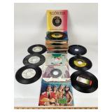 45s Vinyl Records; Stevie Wonder, Tommy Edwards