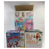 Elf on the Shelf Books & Boxes & Barbie Dream