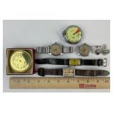 Brass World time indicator in box, Pastor