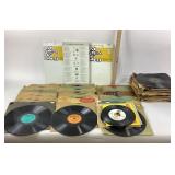 Vinyl Records, Capitol, Decca, Coral ,Columbia