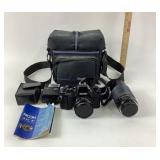 Ricoh XR-P Camera, Lenses, Flash, Accessories